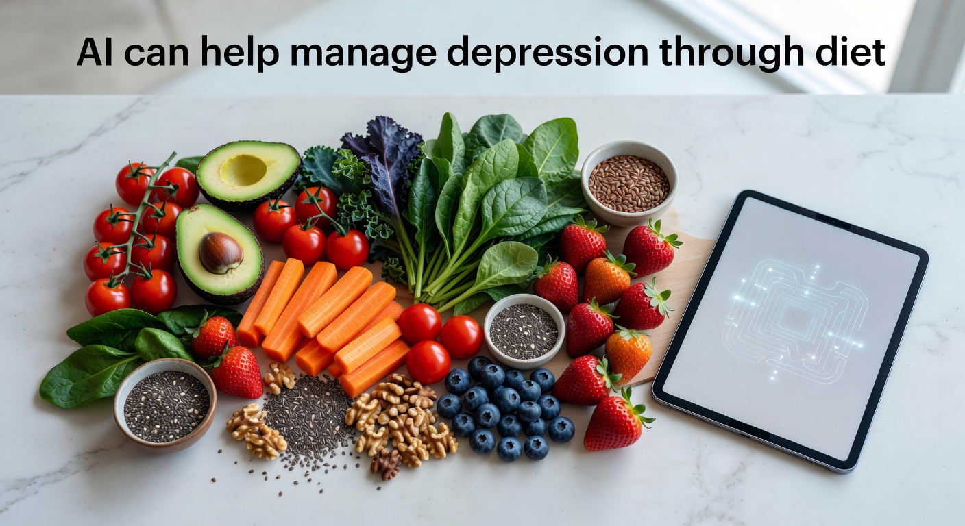 How AI Can Help Manage Depression Through Diet